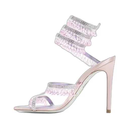 Open-Toe High-Heeled Sandals
