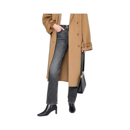 Anine Bing Jayden Square-Toe Ankle Boots