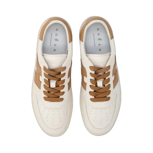 Hogan Logo Detailed Lace-Up Sneakers