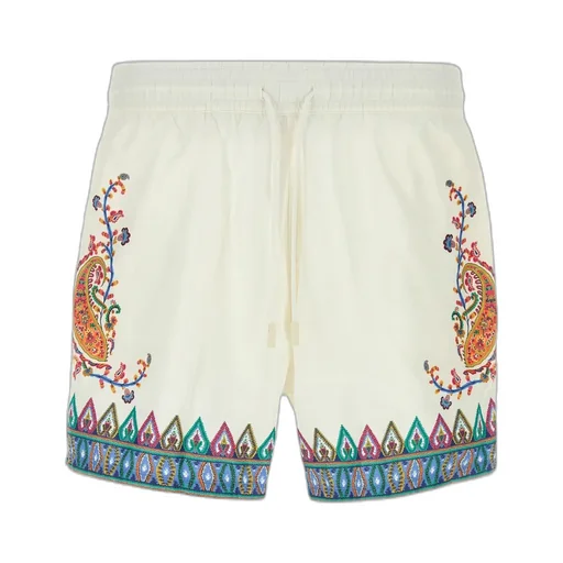 Etro Paisley Printed Drawstring Shorts