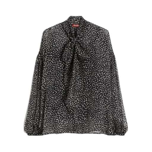 Max Mara Studio Mstetere Semi-Sheer Blouse