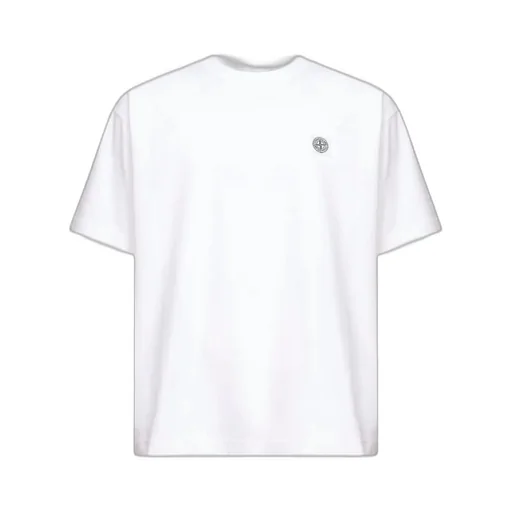 Stone Island Logo Patch Crewneck T-Shirt