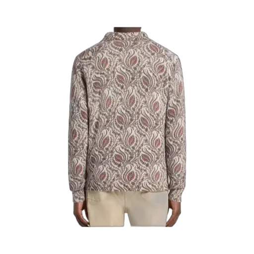 Etro Foliage Motif Polo Shirt