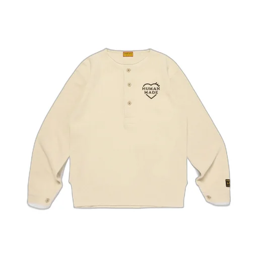 Human Made Henley Neck L/S T-Shirt