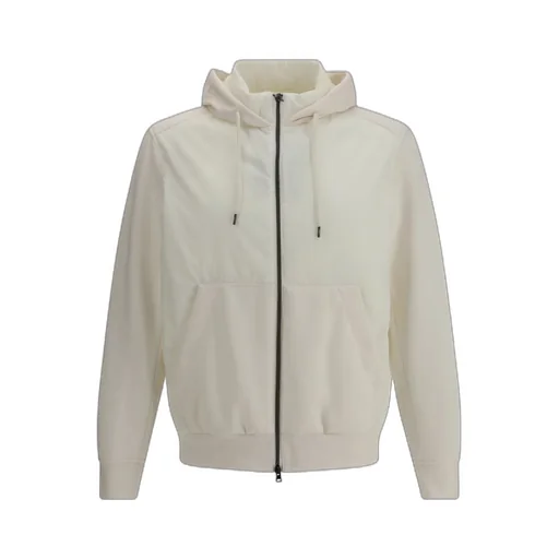 Herno Zip-Up Drawstring Hooded Jacket