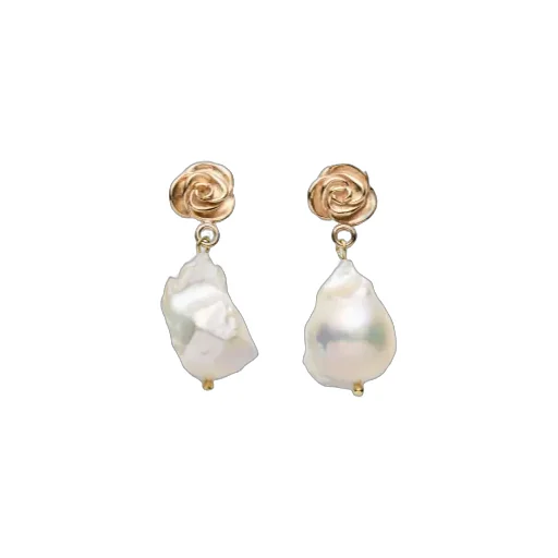 Magda Butrym Rose Drop Earrings