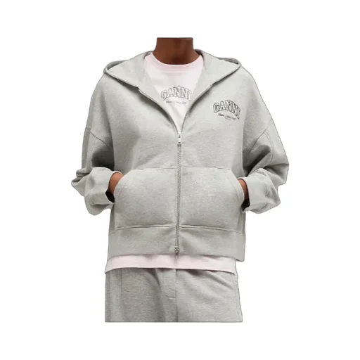Ganni Essential Zip Hoodie