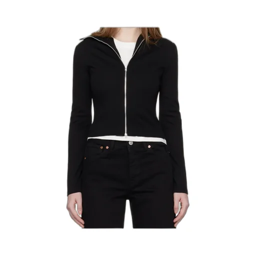 Zipped Long-Sleeved Top
