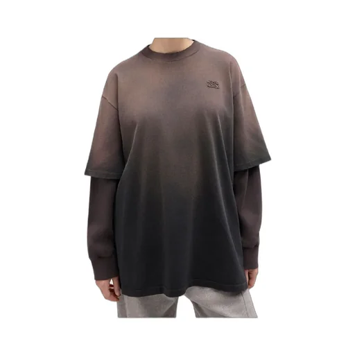 Logo-Detail Layered Sweatshirt