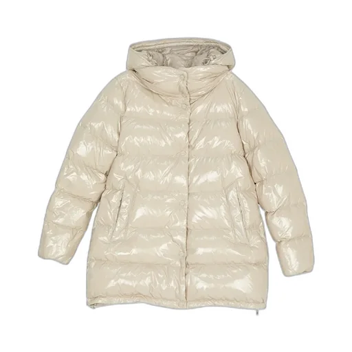 Herno Long-Sleeved Hooded Down Coat