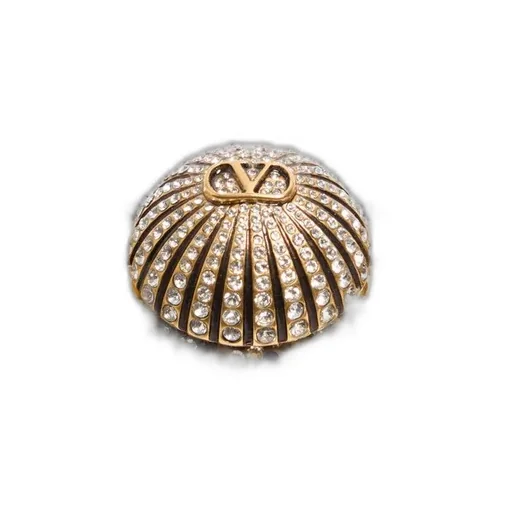 Valentino Garavani Carry Secrets Minaudiere With Flowerism Rhinestone Motif