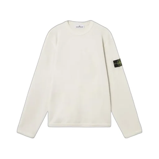 Stone Island Logo Patch Crewneck Sweatshirt