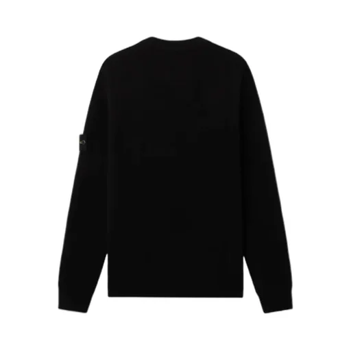 Stone Island Logo Patch Crewneck Sweater
