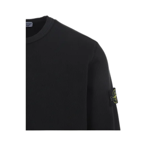 Stone Island Logo Patch Crewneck Sweatshirt