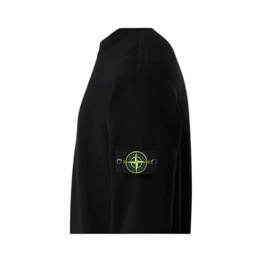 Stone Island Logo Patch Crewneck Sweater
