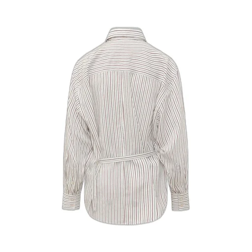 Striped-Pattern Shirt