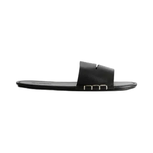 Loafer Slides In Black
