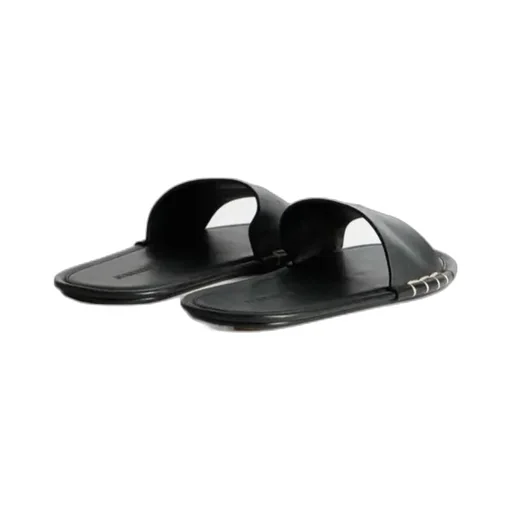 Loafer Slides In Black