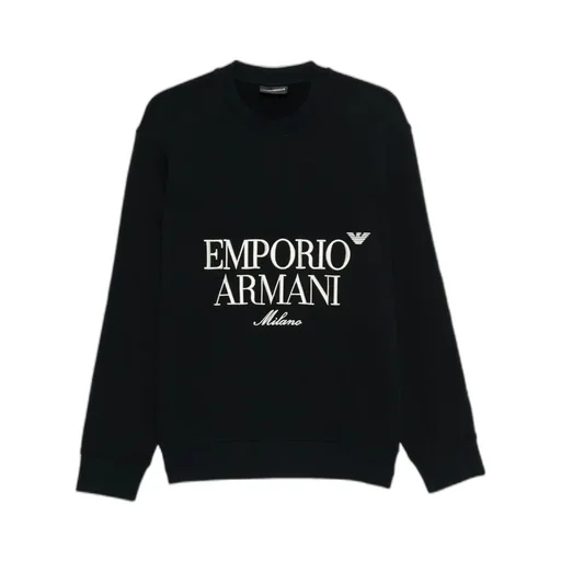 Logo-Embroidered Crew-Neck Sweatshirt