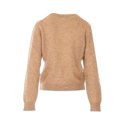 Ganni Graphic Bear Intarsia Knit Jumper