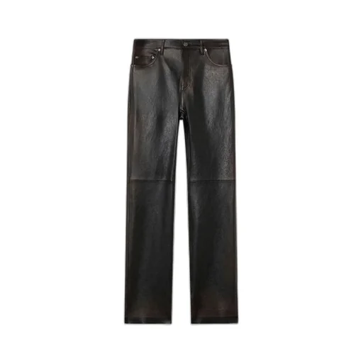 Golden Goose Deluxe Brand Straight-Leg Leather Pants