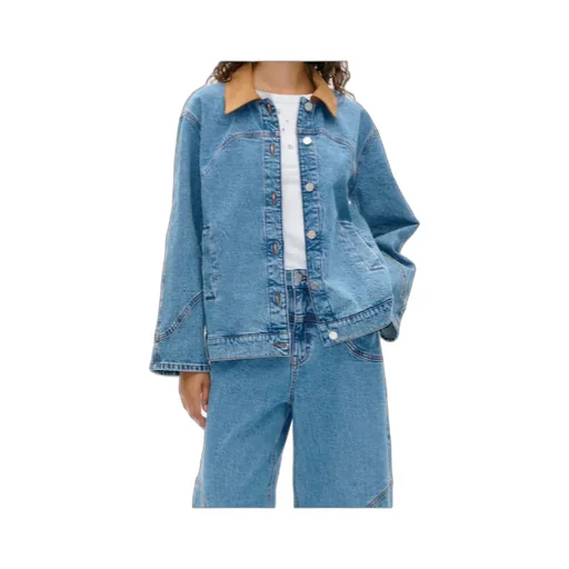 Button-Down Denim Jacket