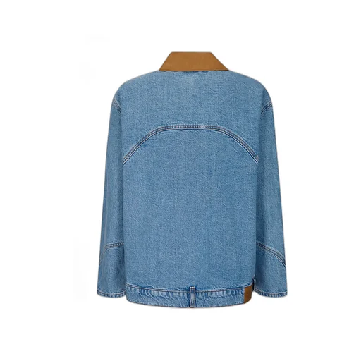 Button-Down Denim Jacket