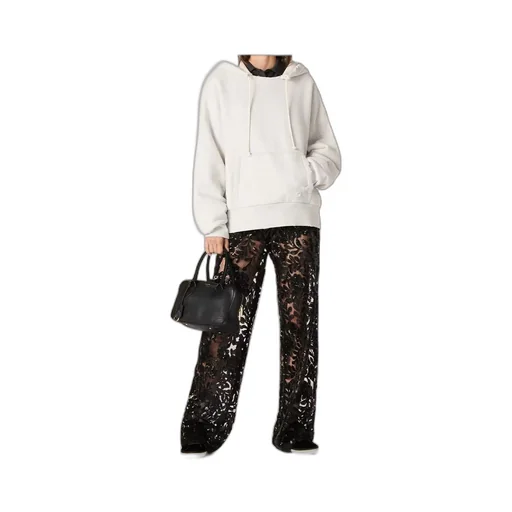 Golden Goose Deluxe Brand Floral Embroidered Sequinned Trousers