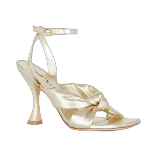 Square-Toe High-Heeled Sandals