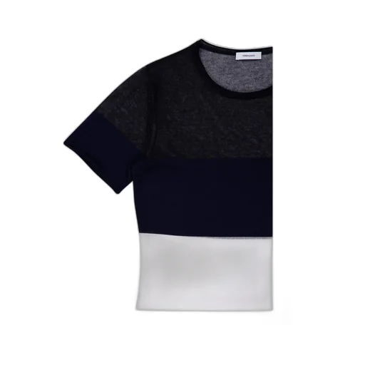 Ferragamo Crewneck Panelled T-Shirt