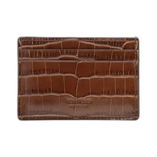 Tom Ford Logo Debossed Card Holder