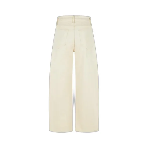 Cream Cotton Jeans The Half Pipe
