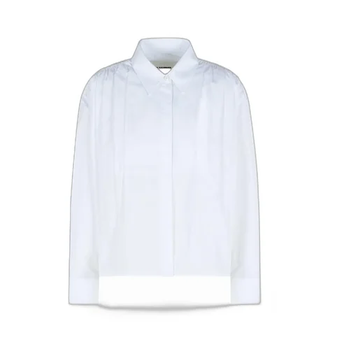 Jil Sander Long-Sleeved Straight-Hem Shirt