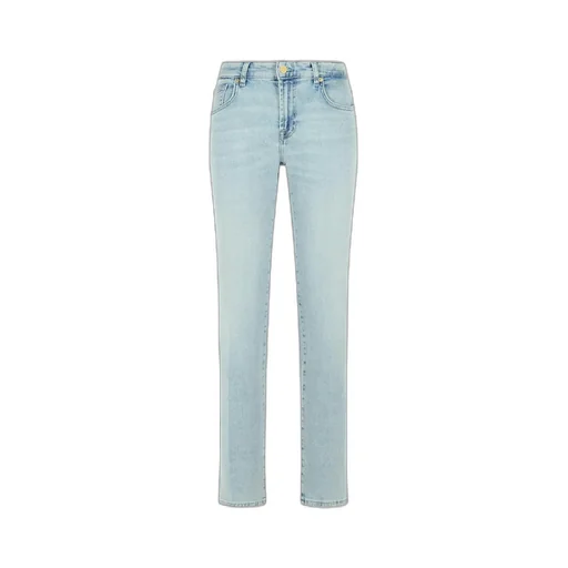7 For All Mankind Logo Label Straight-Leg Jeans