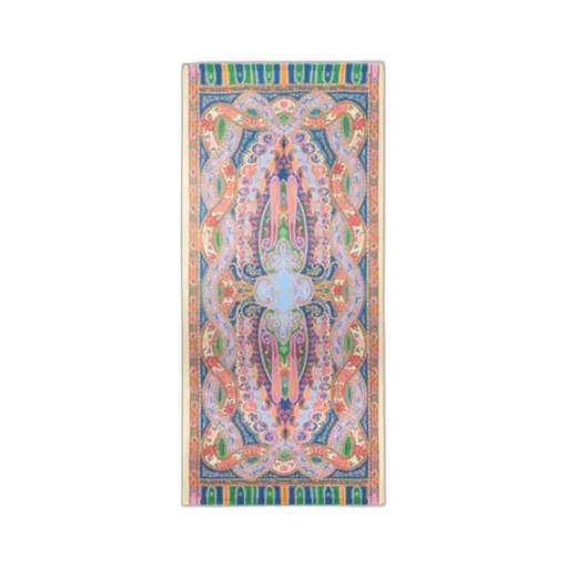 Paisley Wool And Silk Scarf