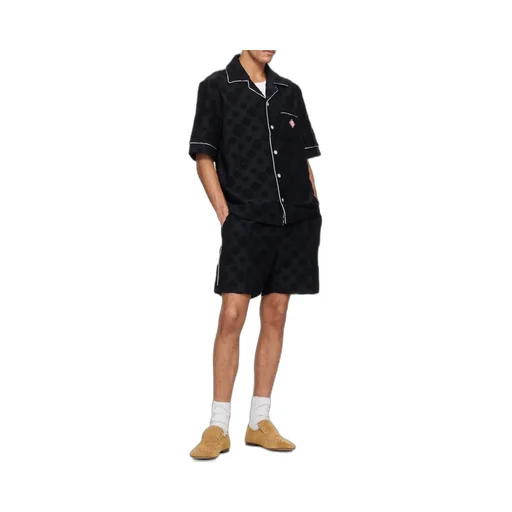 Patterned Piped Shirt