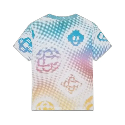 Casablanca Halftone-Logo Crewneck T-Shirt