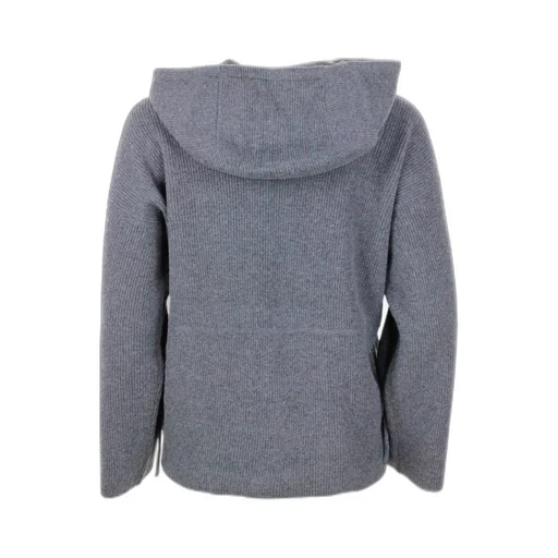 Fabiana Filippi Drawstring Knitted Hoodie