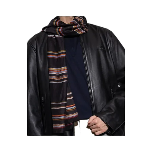 Paul Smith Multistripe Lightweight Scarf