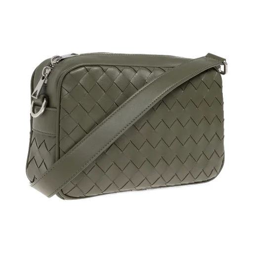 Zippered Shoulder Bag