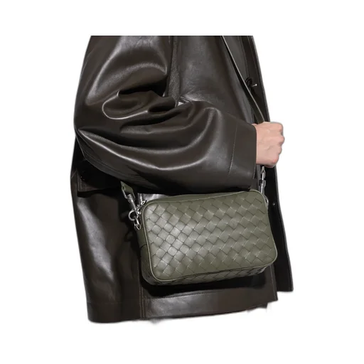 Zippered Shoulder Bag