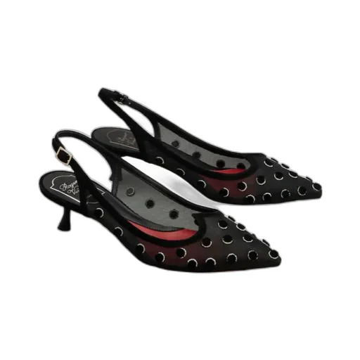 I Love Polka Dot Slingback Pumps