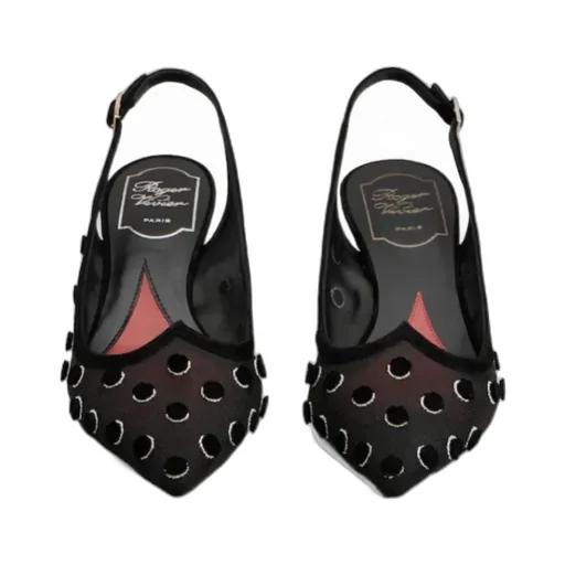 I Love Polka Dot Slingback Pumps