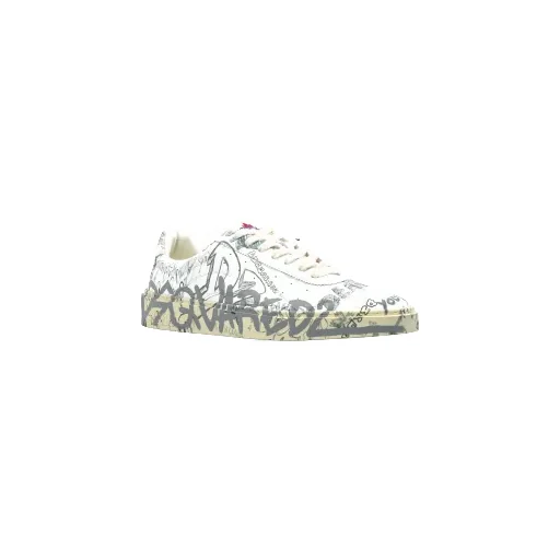 Dsquared2 Rider All-Over Printed Lace-Up Sneakers
