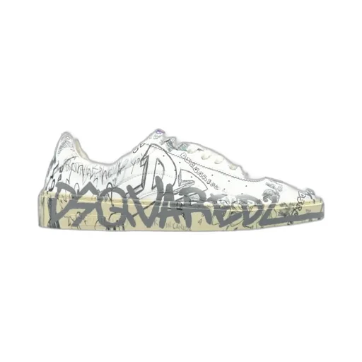 Dsquared2 Rider All-Over Printed Lace-Up Sneakers