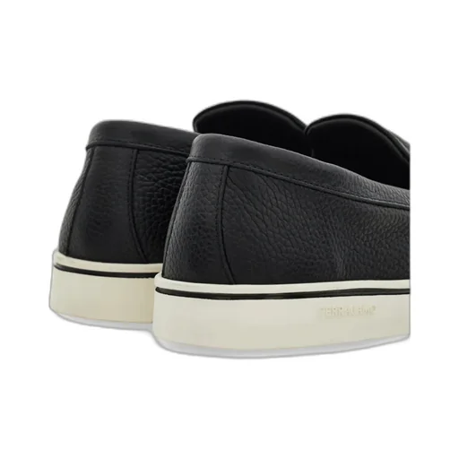 Boat Shoe Loafer With Gancini Detail