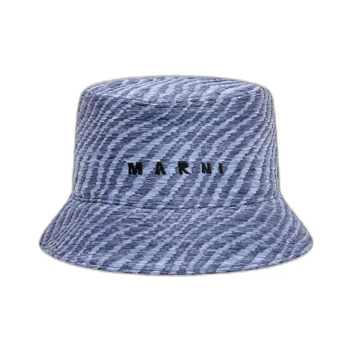 Marni Logo Embroidered Bucket Hat
