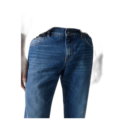 Faded Straight Jeans