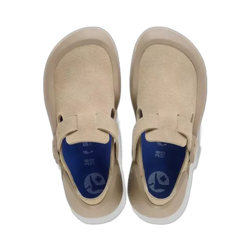 Reykjavik Buckle-Strap Nubuck Leather Sneaker