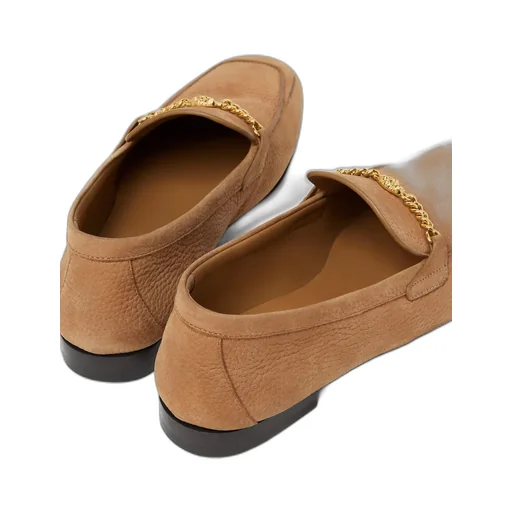 Versace Medusa Round-Toe Loafers